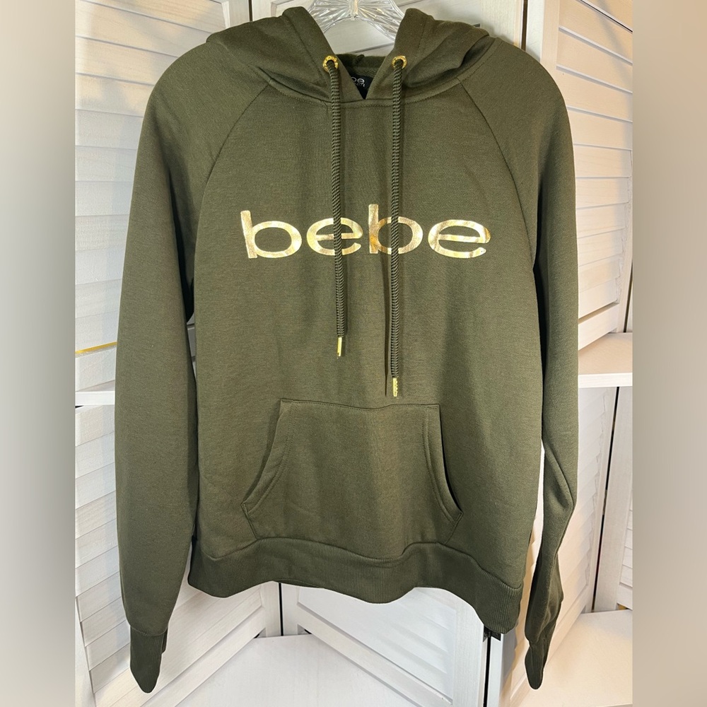 NEW BEBE SPORT LOGO HOODIE